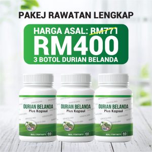 PAKEJ LENGKAP - 3 DURIAN BELANDA PLUS KAPSUL