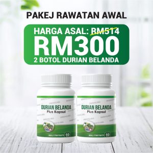 PAKEJ AWAL - 2 DURIAN BELANDA PLUS KAPSUL